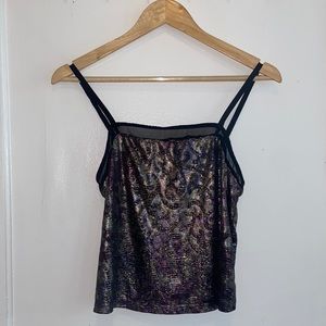 Topshop Party Tank Top